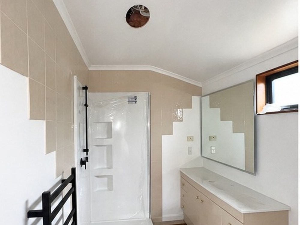 Bathroom after repaint and renovation in Wellington