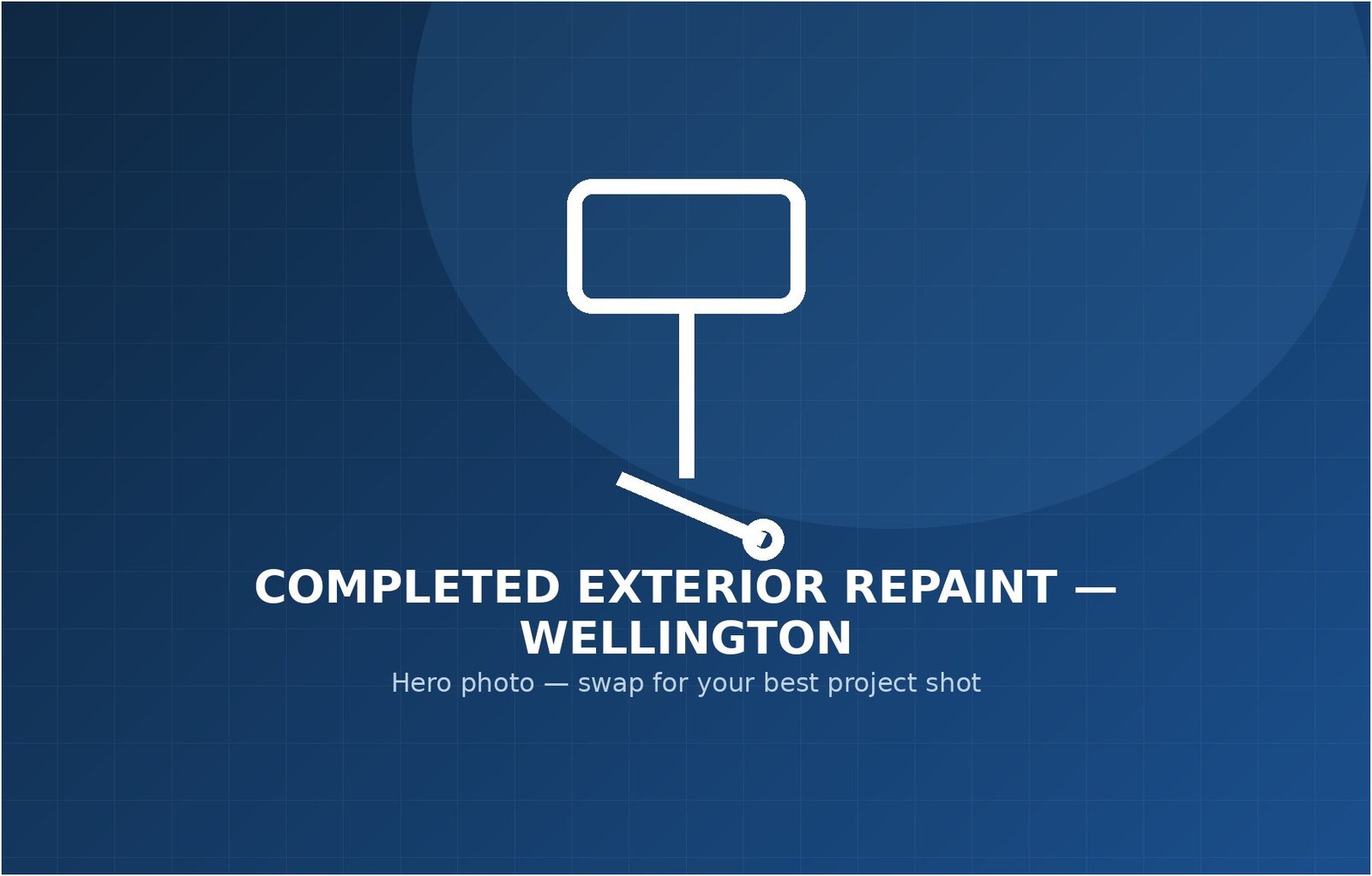 Recently completed exterior house painting project by Mashal Team in Wellington